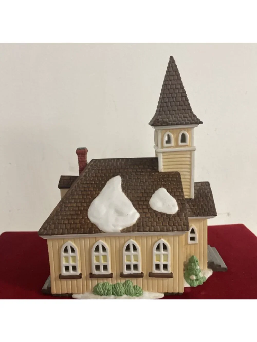 Vintage 1990 Dept 56 New England Sleepy Hollow Church In Box 5955-2